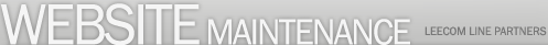 WEBSITEMALNTENANCE - LEECOM LINE PARTNERS